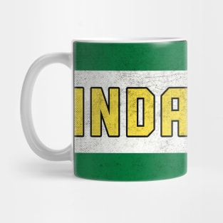 Andalucía Spain / Retro Faded Style Flag Design Mug